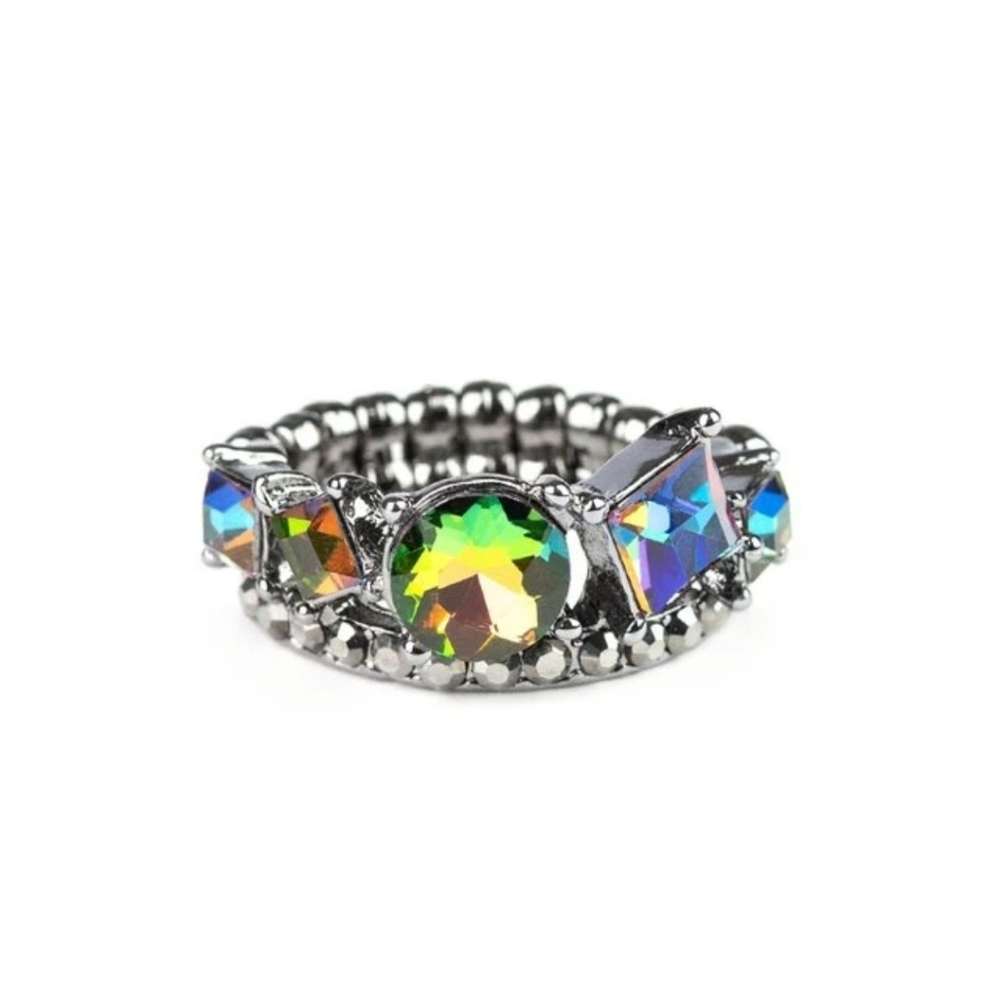 Papparazi Oil Spill Champion Couture Multi Ring
